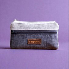 Grafitowy portfel damski