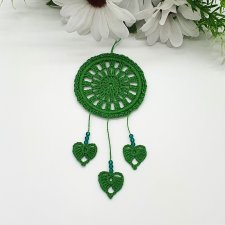 Mini zawieszka w kolorze zielonym