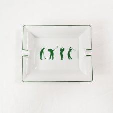 Porcelanowa popielnica na cygara, Philippe Deshailieres, Francja, lata 80.