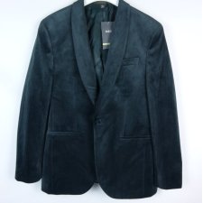 Marks & Spencer velvet welurowa marynarka welur 48 / M