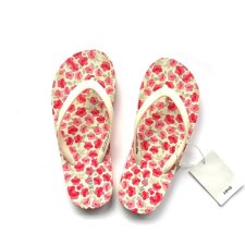 nowe klapki Japonki w kwiatki Mango Kids 33