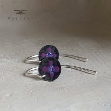 Kolczyki Polne Kwiaty Violet & Purple