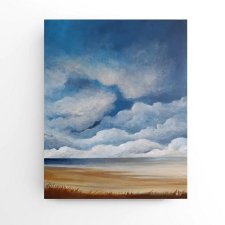 Na plaży - obraz akrylowy 50/40 cm