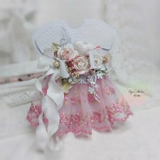 Kartka Sukienka na roczek