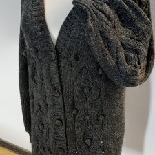 kardigan damski ręcznie zrobiony