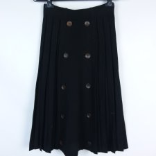 Portrait plisowana spódnica midi dzianina / XS