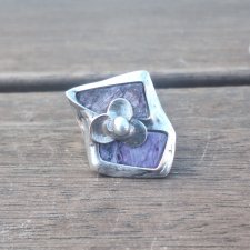 Czaroity i wiosna - pierścionek regulowany