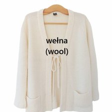 exclusive wool cardigan