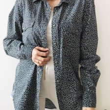 koszula w kwiatki XS