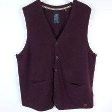 Hammond & Co by Patrick swetrowa wełniana kamizelka knitwear / XL