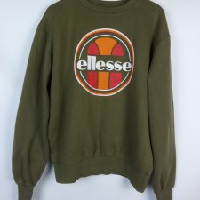 Ellesse bluza bawełna khaki / XL