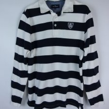 Marks&Spencer Blue Harbour męska bluza polo bawełna / M