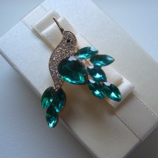 BROSZKA PTAK KOLIBER