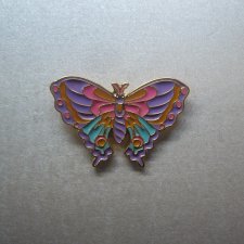 PIN PRZYPINKA MOTYL MOTYLEK