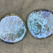 Duże talerze ręcznie robione