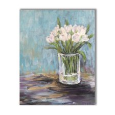 Obraz ręcznie malowany "Tulipany"