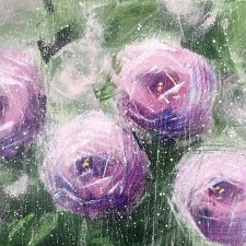 Obraz kwiaty "Czułość"