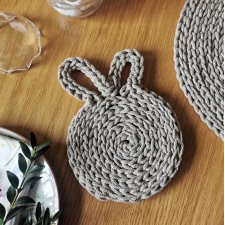 Podkładka pod kubek z uszami królika