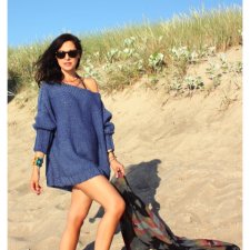 SWETER HANDMADE OVERSIZE