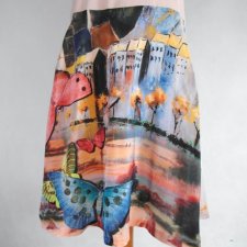 MIEJSKIE MOTYLE JEDWAB