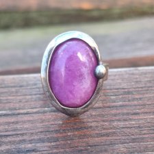 Róż włóż - pierścionek regulowany