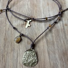 Naszyjnik stop mosiądzu