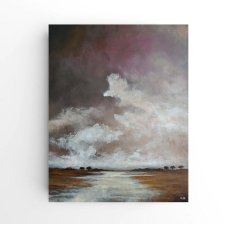 Tam gdzie czas płynie wolniej-obraz akrylowy