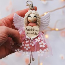 Breloczek Aniołek na szczęście | Brelok - pomysł na prezent