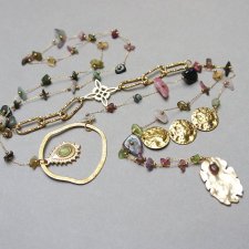 Sautoir /Turmaliny/ 08.01.26 - długi naszyjnik