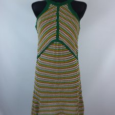 ZARA Knit swetrowa sukienka bawełna / L mex. 30 z metka