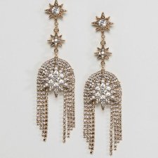 ASOS - ELEGANCKIE KOLCZYKI - CYRKONIE