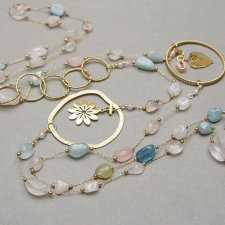 Sautoir /morganit vol. 2/ 23.03.26 - długi naszyjnik