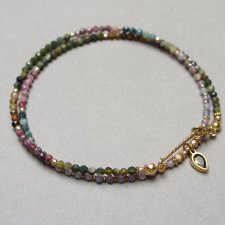 Turmaliny /choker/ vol. 51 naszyjnik /23.03.26/- Szlachetna kolekcja