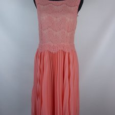 CHASE7 plisowana sukienka z koronką 14 / 40 z metką