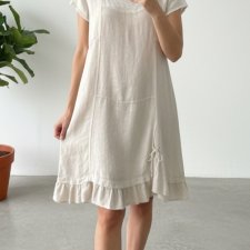 Sukienka 100% len (A, Vw)