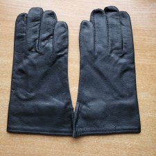 Skórzane rękawiczki  męskie, nowe