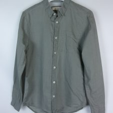 River Island koszula męska len bawełna / S