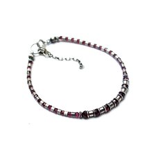 Żmijka vol. 4 /garnet/ - bransoletka