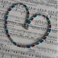 BOHO BLISKO SZYI * choker koraliki * ETNO * naszyjnik * summer vibe