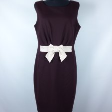 NEXT Tall ołówkowa sukienka midi burgund 14 / 42