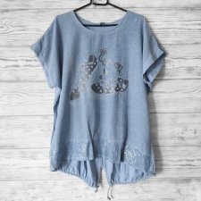 Włoska bluzka plus size