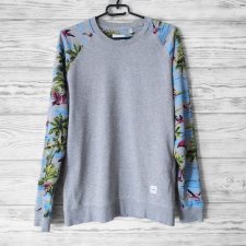 Bluza z tropikalnym nadrukiem
