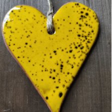 serce ceramiczne zawieszka