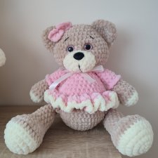 Miś pluszowy w sukience