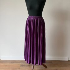 Plisowana spódnica midi