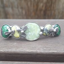 Zielona - klamra do włosów