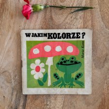 W jakim kolorze, z serii Z wiewiórką, książeczka dla dzieci, PRL