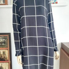 wiskozowa sukienka H&M