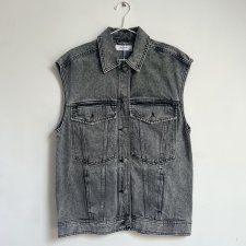 RESERVED - JEANSOWA KAMIZELKA - 34