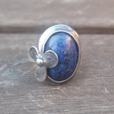 Lapis lazuli - pierścionek regulowany